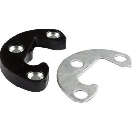 1x locking wedge for PORSCHE 356 A/B/C door lock BLACK LEFT