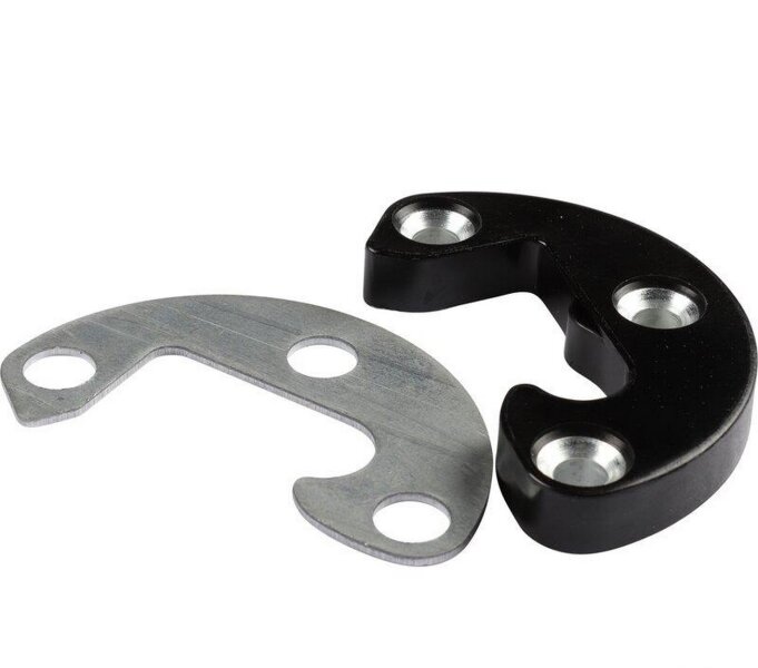 1x cale de verrouillage pour serrure de porte PORSCHE 356 A/B/C NOIR DROITE