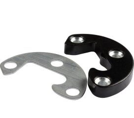 1x locking wedge for PORSCHE 356 A/B/C door lock BLACK RIGHT