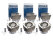 6x pistons + cylinders for PORSCHE 993 turbo 408PS