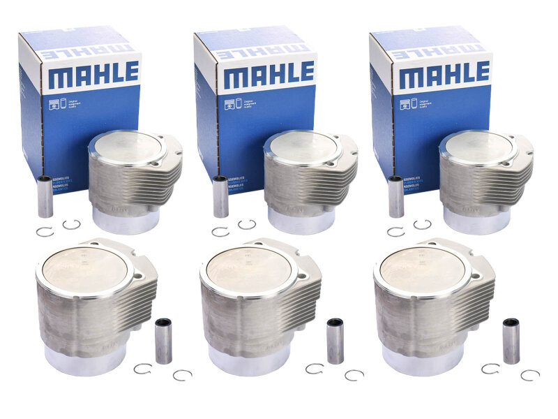 6x pistons + cylindres pour PORSCHE 911 3.3 turbo 930