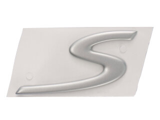 Schriftzug ORIGINAL PORSCHE 997 Carrera S SILBER