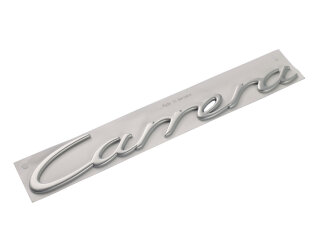 Letras originales Porsche 997 Carrera S 4S plateadas