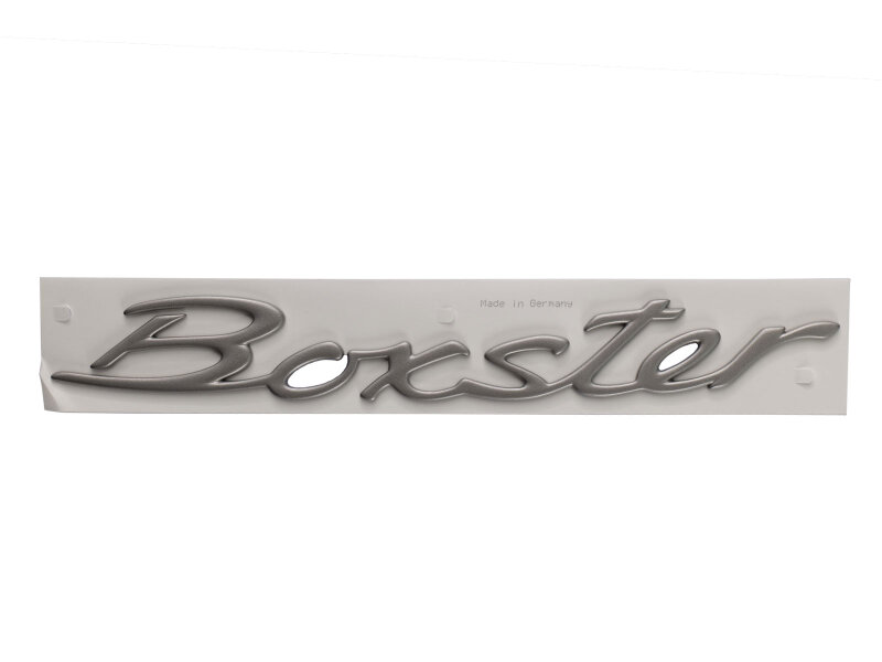 Lettering ORIGINAL PORSCHE 986 Boxster S TITANIUM METALLIC