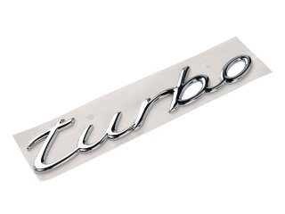Letras cromadas ORIGINAIS PORSCHE 996 turbo