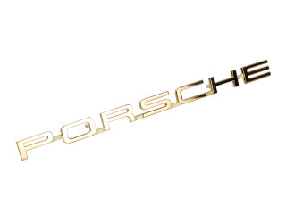 Scritta ORIGINALE PORSCHE 356 B T6 C Porsche GOLD