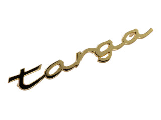 ORIGINAL PORSCHE 911 F Targa GOLD lettering