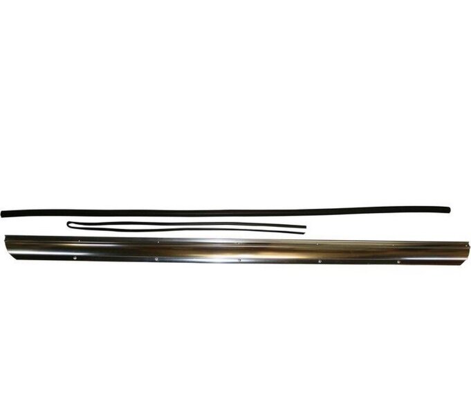 Soleira decorativa para PORSCHE 911 E/S 912 -68 SWB tira de soleira ALU L=R