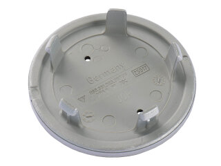 1x Wielnaafdop ORIGINEEL PORSCHE 911 964 993 968 928 ZILVEREN Crest ZWART