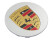 1x Calota Central Porsche 911 997 Cayenne 9PA 987 Prata com Brasão Colorido Côncava