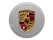 1x Tapa de buje de rueda ORIGINAL PORSCHE 911 993 SILVER Crest COLORED