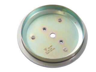 1x Wheel Hub Cap ORIGINAL PORSCHE 911 F/G 70-83 METAL SILVER FUCHSFELGE