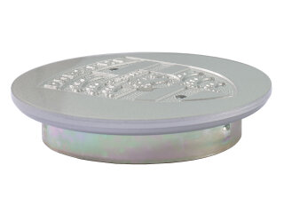 1x Tapacubos ORIGINAL PORSCHE 911 G 964 924 944 928 METAL PLATEADO METALIZADO