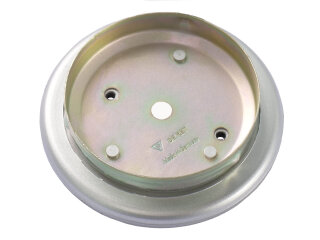 1x Calota de Roda PORSCHE 911 964 944 968 928 924 METAL PRATA Bras&atilde;o PRETO