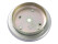1x Tapa de buje de rueda PORSCHE 911 964 944 968 928 924 METAL PLATA Escudo NEGRO