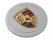 1x Calota Central Original Porsche 911 964 em Metal Prateado com Brasão Colorido