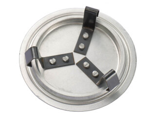 1x Wheel Hub Cap ORIGINAL PORSCHE 911 F/G up to -77 914 METAL BLANK FUCHSFELGE