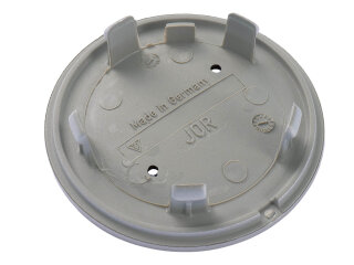 1x Calota Central ORIGINAL PORSCHE 911 993 966 986 PRATA COM BRESTO PRETO C&Ocirc;NCAVO