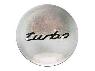 1x Wheel Hub Cap ORIGINAL PORSCHE 911 996 turbo SILVER CONCAVE
