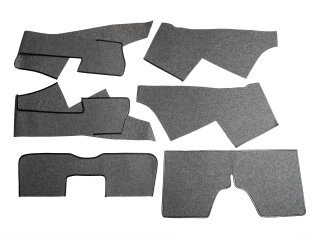 Carpet for Porsche 911 F from 69 onwards + RS trunk carpet, lightweight felt
