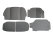 Carpet for Porsche 911 F from 69 onwards + RS trunk carpet, lightweight felt