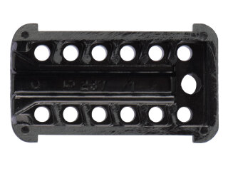 Alloggiamento connettore a 12 pin ORIGINALE PORSCHE 911 F/G 964 914 944 914 924 SENZA COPERCHIO