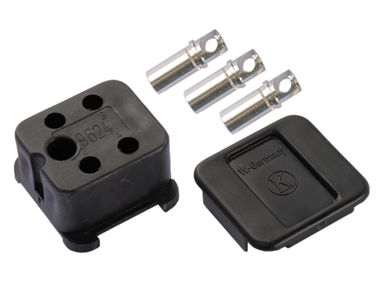 Conector para sensor de nível de combustível PORSCHE 911 F/G 924 944 928, 3 pinos