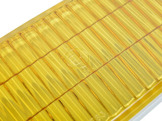 Fog light lens for PORSCHE 911 3.2 930 84-89 YELLOW BOSCH RIGHT