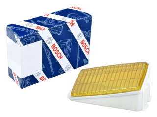 Lente de faro antiniebla para PORSCHE 911 3.2 930 84-89 AMARILLA BOSCH DERECHA