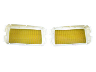 Lentes de faros antiniebla para PORSCHE 911 3.2 930 84-89 AMARILLOS BOSCH I+D