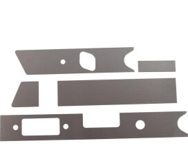 Dashboard covers for PORSCHE 911 F 912 67 cover SET ALUMINUM