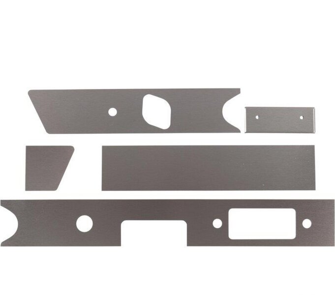 Capas de painel para PORSCHE 911 F 912 até -67 tampa SET ALUMÍNIO