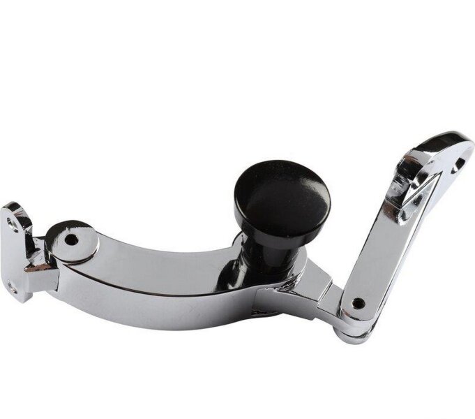 1x exhibitor for PORSCHE 911 F/G up to -77 side window CHROME REAR RIGHT