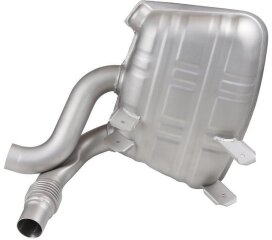 ポルシェ 997 カレラ (2008 年まで) 用リア サイレンサー、スポーツ排気 V2A OE スタイル