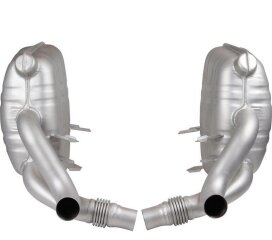 Rear silencer for PORSCHE 997 Carrera up to -08 Sport...