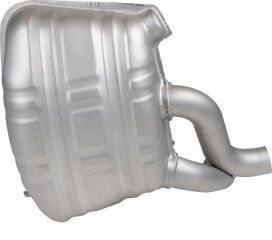 Rear silencer for PORSCHE 997 Carrera up to -08 Sport exhaust V2A OE style