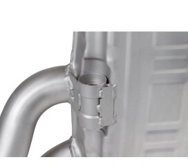 Endschalld&auml;mpfer f&uuml;r PORSCHE 997 Carrera ab 09- Sportauspuff V2A L+R OE-Stil