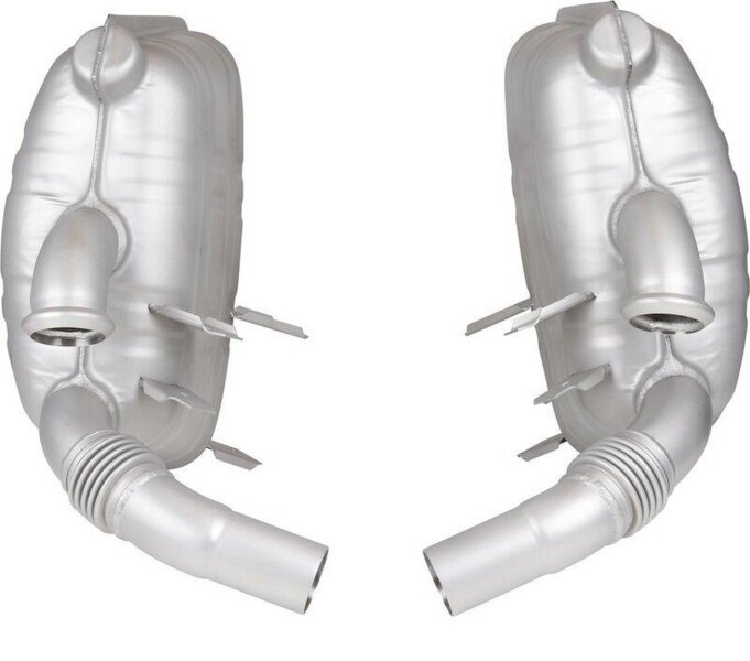 Rear silencer for PORSCHE 996 Carrera Sport exhaust...