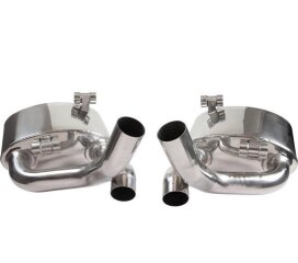 Silenziatore posteriore per PORSCHE 997 Carrera dal 09- Scarico sportivo V2A L+R