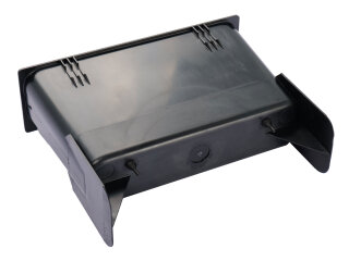 Compartimento de armazenamento para r&aacute;dio, ORIGINAL PORSCHE 996 Boxster 986, PRETO