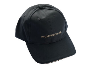 Boné de beisebol original Porsche preto