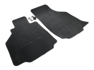 Floor mats ORIGINAL PORSCHE Boxster 986 carpets BLACK
