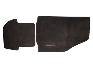 Alfombrillas originales Porsche 997, negras