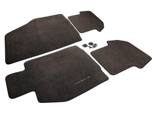 Tappetini ORIGINALI PORSCHE 997, moquette, NERI