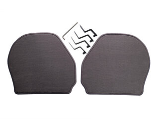 Tapis de sol dorigine Porsche 964/993, Gris Classique