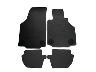 Alfombrillas originales Porsche 996, negras