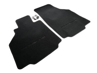 Alfombrillas originales Porsche 996, negras
