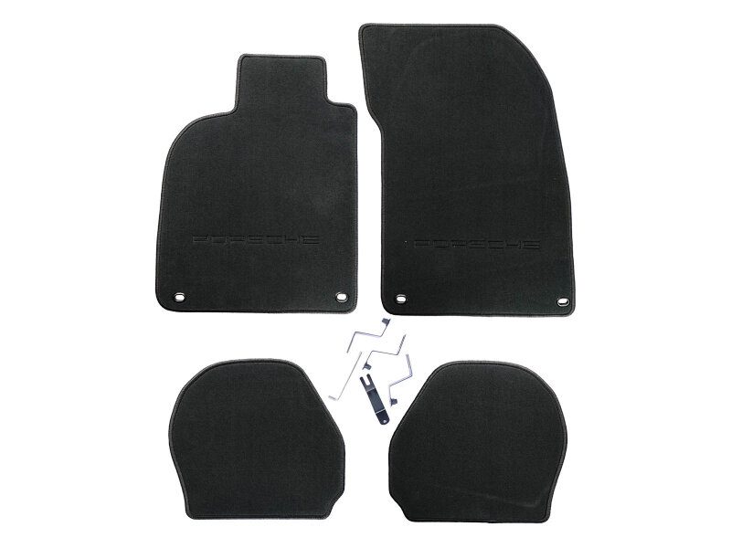 Tapis de sol dorigine Porsche 964/993, noirs