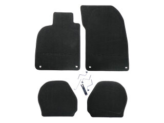 Tapis de sol dorigine Porsche 964/993, noirs
