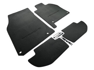 ORIGINAL PORSCHE 944 968 Floor Mats Carpets LHD BLACK